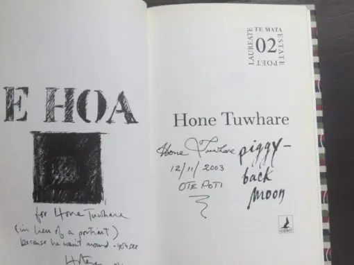 Hone Tuwhare, piggy-back moon - Image 6