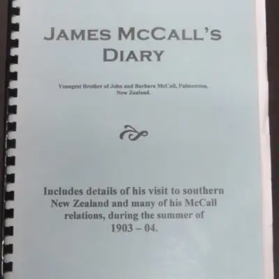 McCall, Diary, photo 1