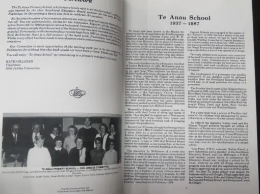 Pankhurst, Te Anau School 1937 - 2012, 75 Years of Education - Image 8