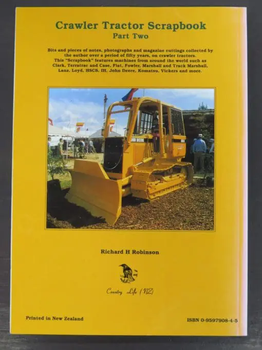 Richard H. Robinson, Crawler Tractor Scrapbook, Parts 1, 2, 3 & 4 - Image 8