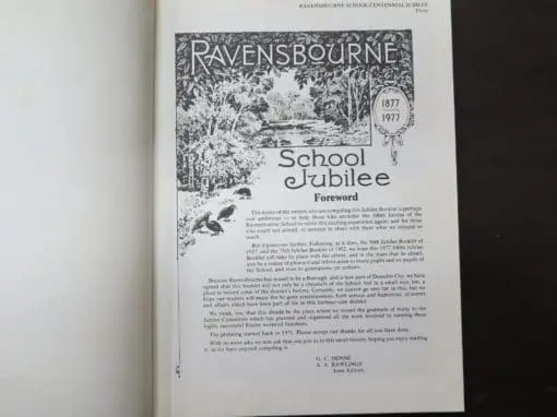 Ravensbourne School Jubilee 1877 - 1977 Commemorative Booklet - Image 11