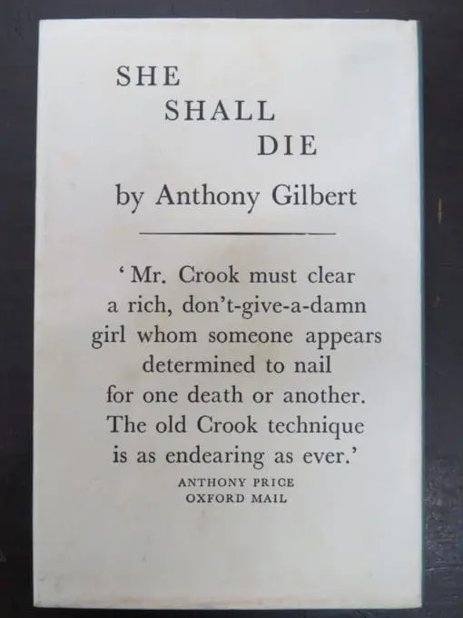 Anthony Gilbert, Uncertain Death - Image 12