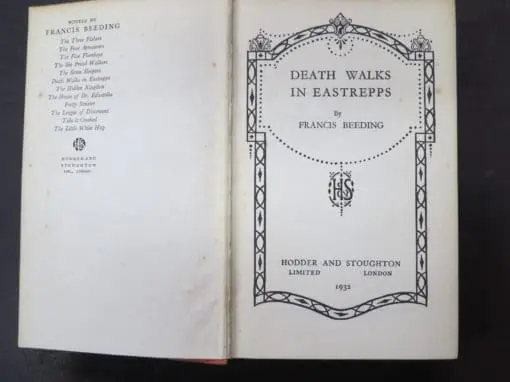 Francis Beeding, Death Walks In Eastrepps - Image 6