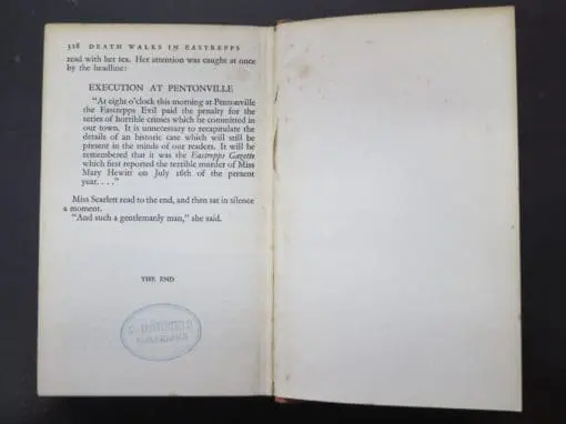 Francis Beeding, Death Walks In Eastrepps - Image 4