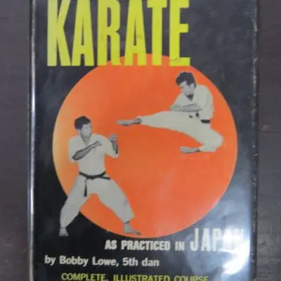 Bobby Lowe, Mas Oyamas Karate, As Practiced in Japan, Souvenir Press, London, Martial Arts, Sport, Dunedin Bookshop, Dead Souls Bookshop