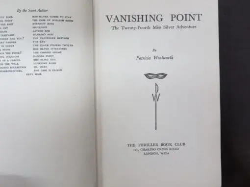 Patricia Wentworth, Vanishing Point - Image 6