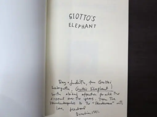 Michael Harlow, Giotto's Elephant, Poems - Image 5