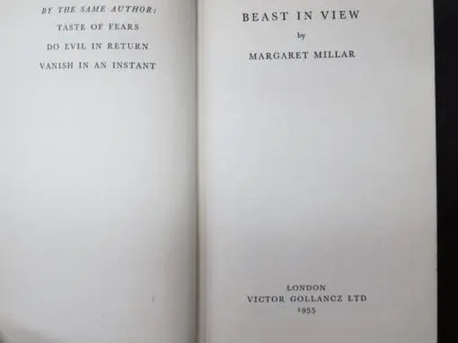 Magaret Millar, Beast In View - Image 7