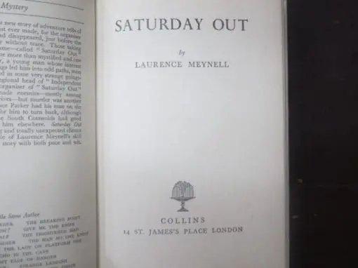 Laurence Meynell, Saturday Out - Image 7