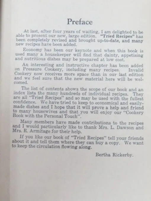 Bertha Rickerby, Tried Recipes, 7th Edition - Image 8