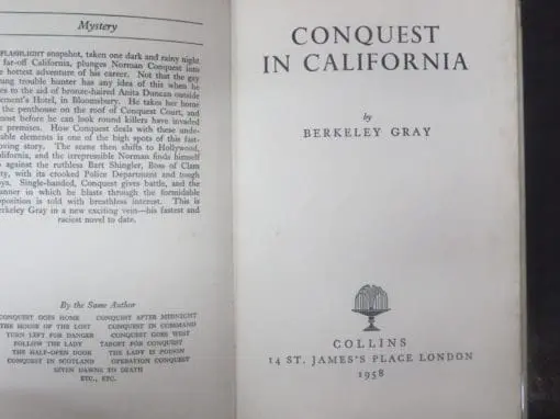Berkeley Gray, Conquest In California - Image 6