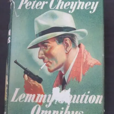Peter Cheyney, Lemmy Caution Omnibus, Collins, London, Crime, Mystery, Detection, Dead Souls Bookshop, Dunedin Book Shop