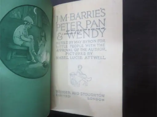 May Byron, J. M. Barrie's Peter Pan And Wendy, Illustrated by Mabel Lucie Attwell - Image 12