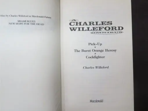 Charles Willeford, Three Novels - Image 6
