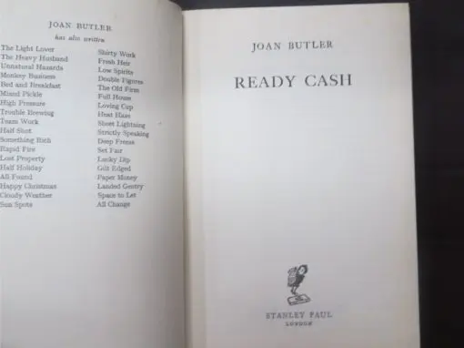 Joan Butler, Ready Cash - Image 6