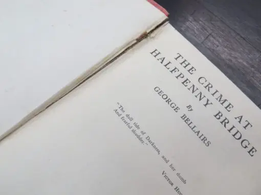 George Bellairs, The Crime At Halfpenny Bridge - Image 7