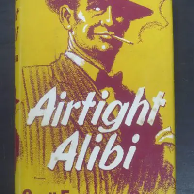 Cecil Freeman Gregg, Airtight Alibi, Methuen, London, 1956, Crime, Mystery, Detection, Dead Souls Bookshop, Dunedin Book Shop