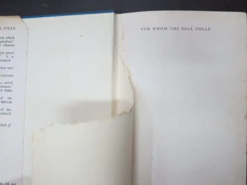 Ernest Hemingway, For Whom The Bell Tolls - Image 7