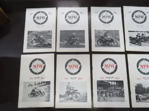 MPH, The Journal of the Vincent-HRD Owner's Club, 1969, 12 x issues - Image 3