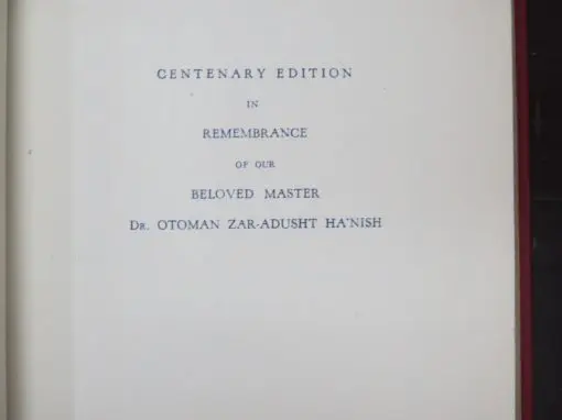 Otoman Zar-Adhust Ha'Nish, Mazdaznan Science of Dietetics - Image 6