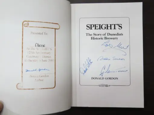 Donald Gordon, Speight's: The Story of Dunedin's Historic Brewery - Image 8