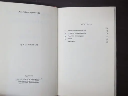W. E. Butler, How To Develop Clairvoyance, - Image 3