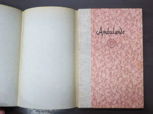 Charles Brasch, Ambulanda, Poems - Image 7