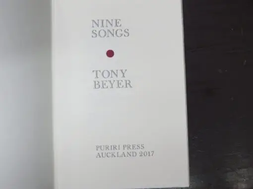 Tony Beyer, Nine Songs - Image 4