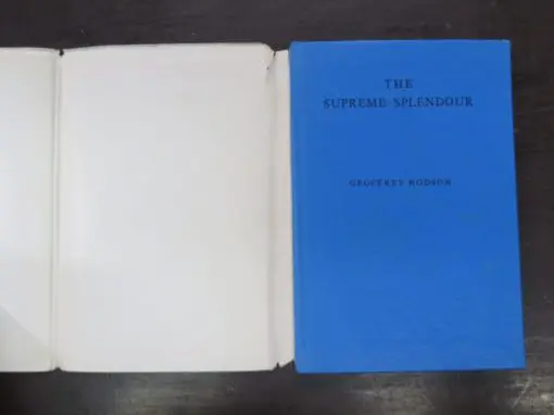 Geoffrey Hodson, Supreme Splendour : A Study of Universal Creative Processes, of the Deity As Emanator, of Archangelic Intelligences Who Make Manifest the Divine "Idea", and of Man as a Creator In-The-Becoming - Image 5