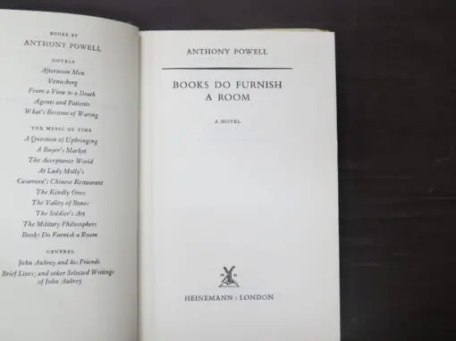 Anthony Powell, Books Do Furnish A Room - Image 4