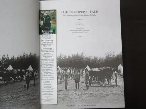 Don Mackay, The Trooper's Tale, The History of the Otago Mounted Rifles, Foreword by Lieutenant General Rhys Jones - Image 7