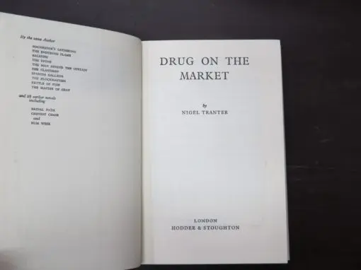 Nigel Tranter, Drug in the Market - Image 4