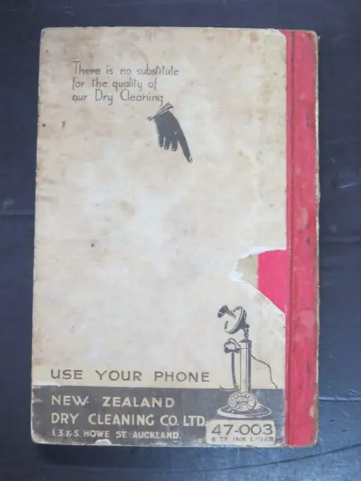 New Zealand Dry Cleaning Co. Ltd., Souvenir Book of Cookery Recipes, Fourth Edition, 1938 - Image 6