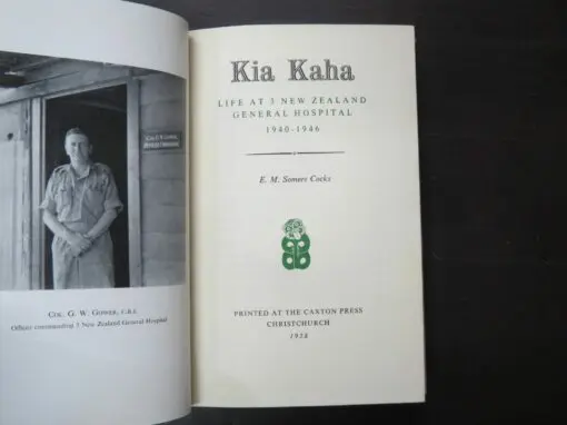 E. M. Somers Cocks, Kia Kaha Life At 3 New Zealand General Hospital 1940 - 1946 - Image 7