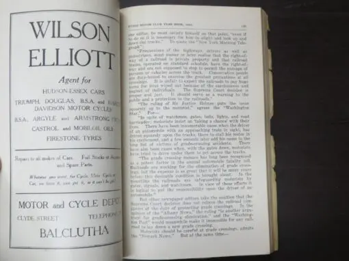 J. L. Passmore, Otago Motor Club Yearbook 1928-29, Together with the Annual Report and Balance Sheet 1927-28 - Image 5