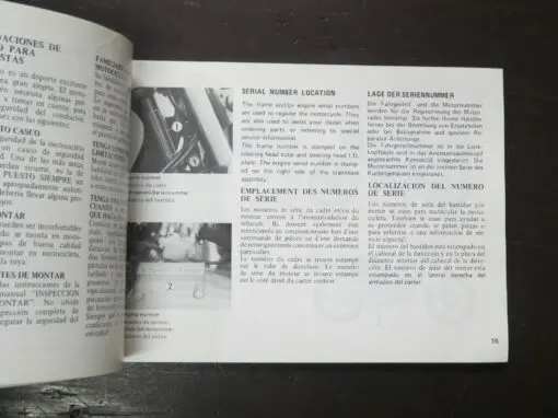 GT200 X5 Suzuki Owner's Manual,1980 - Image 3