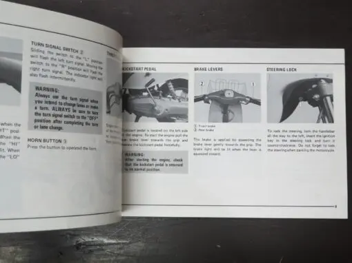 FS50 Suzuki Owner's Manual, 1980 - Image 3