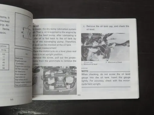 XT600EB Yamaha Owner's Manual, 1990 - Image 3