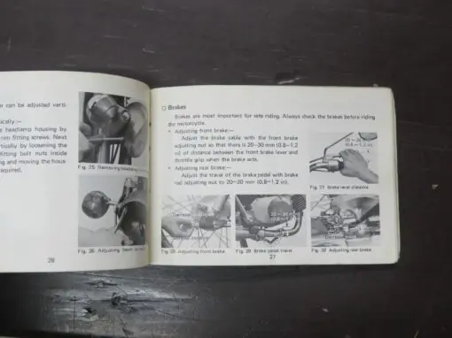 A100-IV Suzuki Owner's Manual - Image 4