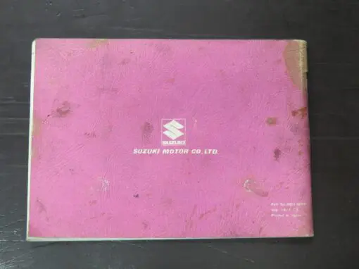 TF100 Suzuki Owner's Manual, 1977 - Image 7
