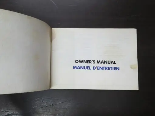 TF100 Suzuki Owner's Manual, 1977 - Image 5