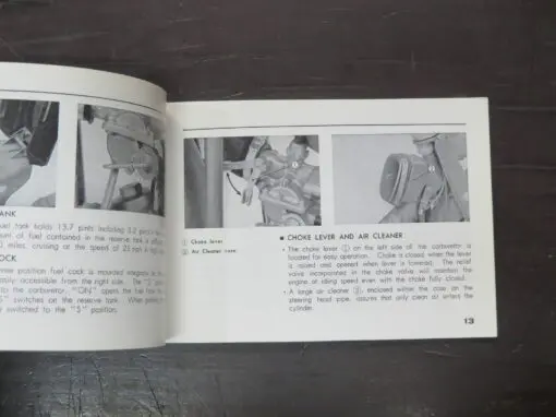 CT90 Honda Owner's Manual, 1973 - Image 5