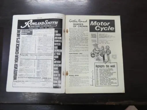Motor Cycle magazine, 17 March, 1966, with Special Honda Supplement, Vol. 116 No.3274 - Image 6