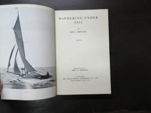 Eric C. Hiscock, Wandering Under Sail, Second Edition, Revised and Enlarged with 5 New Chapters - Image 8