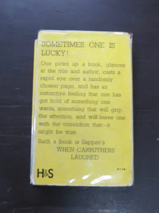 Sapper, When Carruthers Laughed - Image 14