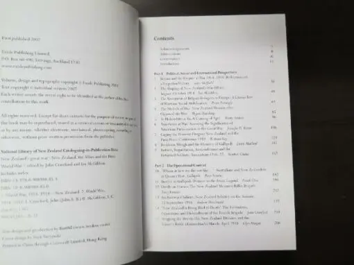 John Crawford, Ian McGibbon, eds., New Zealand's Great War, New Zealand, The Allies & The First World War - Image 7
