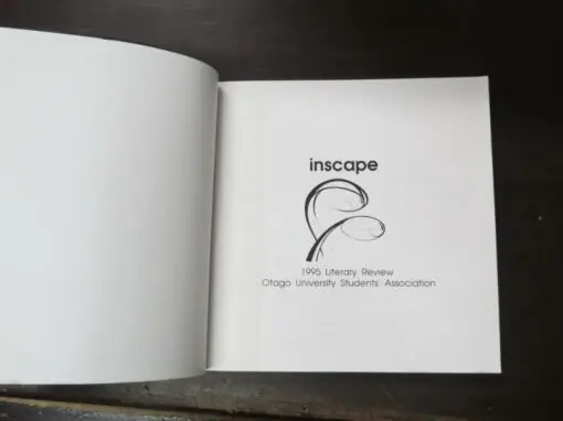 inscape, 1995 Literary Review, Otago University Student's Association - Image 10