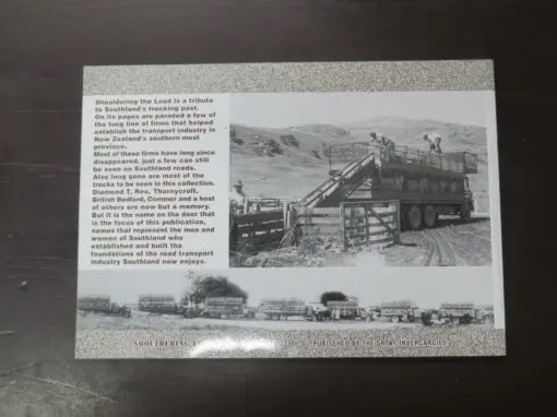 Shouldering The Load, A Pictorial Tribute To Southland's Transport Pioneers, Volume 1 - Image 10