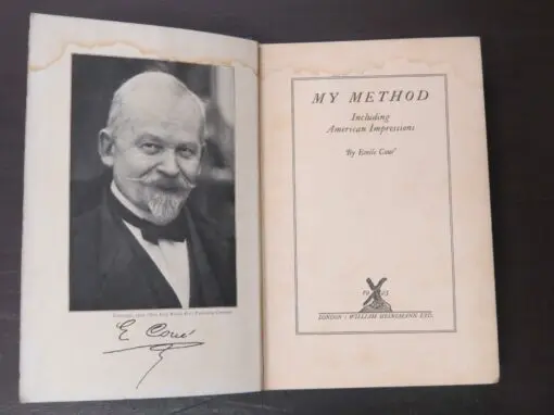 Emile Coue, My Method, Including American Impressions - Image 6