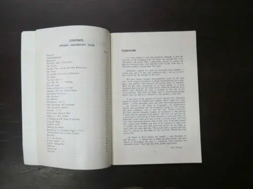 R. J. Keen, ed., Outdoors, Fiftieth Anniversary Issue (1923 - 1973) with supplement, The Official Journal of the Otago Tramping and Mountaineering Club, Dunedin, - Image 5